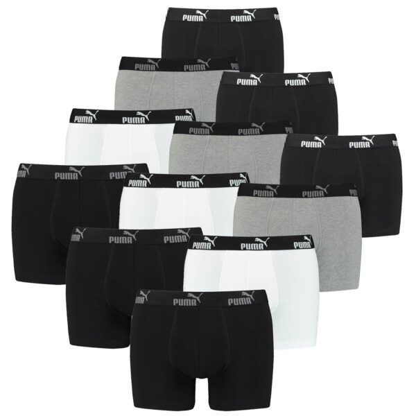 12 er Pack Puma Boxer Boxershorts Herren Unterwäsche sportliche Retro Pants