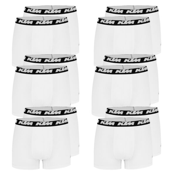 KTM by FREEGUN Boxershorts für Herren Unterwäsche Pant Men´s Boxer 12 er Multipa...