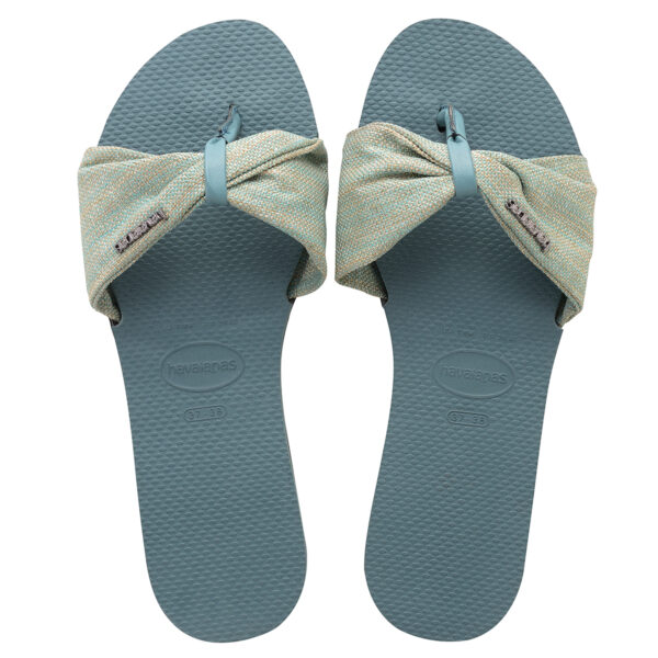 Havaianas H. You Saint Tropez Material Damen Sandale Zehentrenner Badelatsche 41...