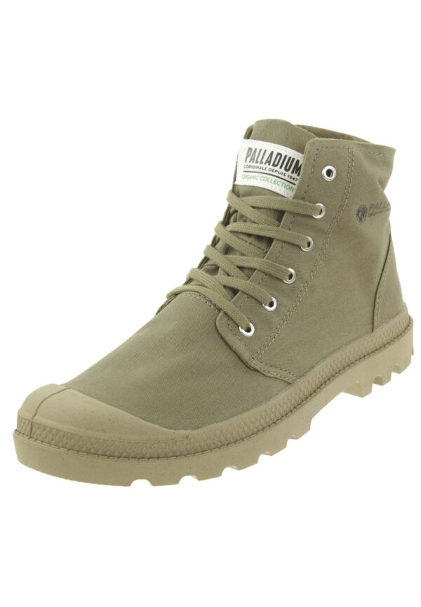 PALLADIUM Unisex HI ORGANIC II Boots Stiefelette 77100 Grün