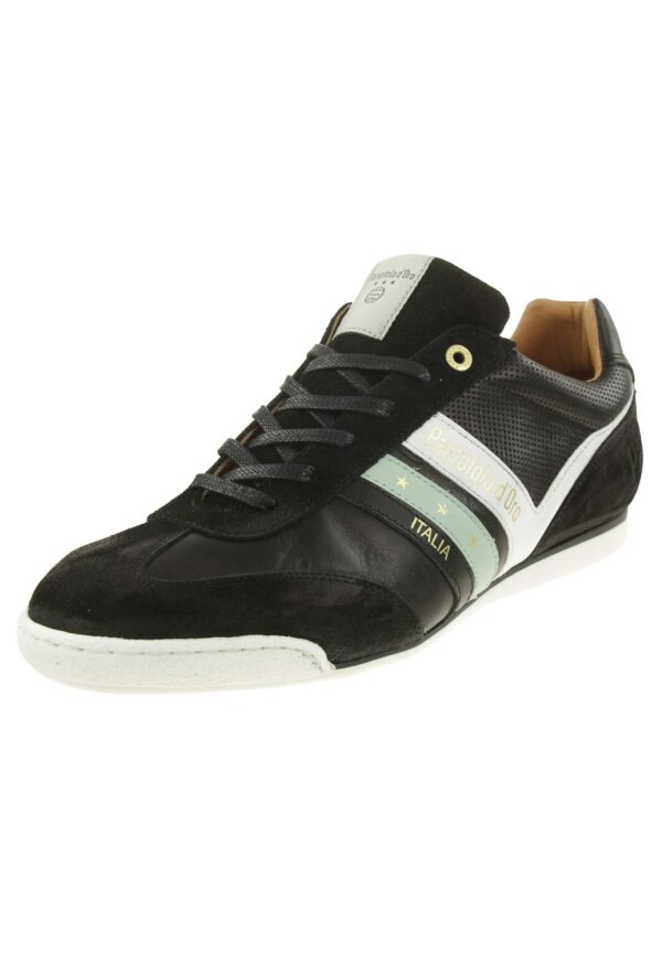 Pantofola d' Oro VASTO UOMO LOW Herren Leder Sneaker 10221038 schwarz