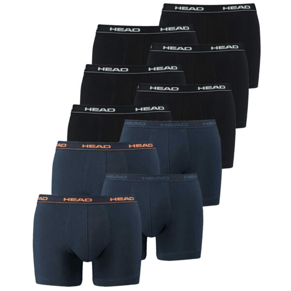 10 er Pack Head Herren Boxer Boxershorts Basic Pant Unterwäsche