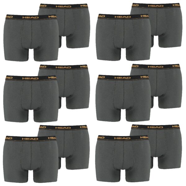 12 er Pack Head Herren Boxer Boxershorts Basic Pant Unterwäsche