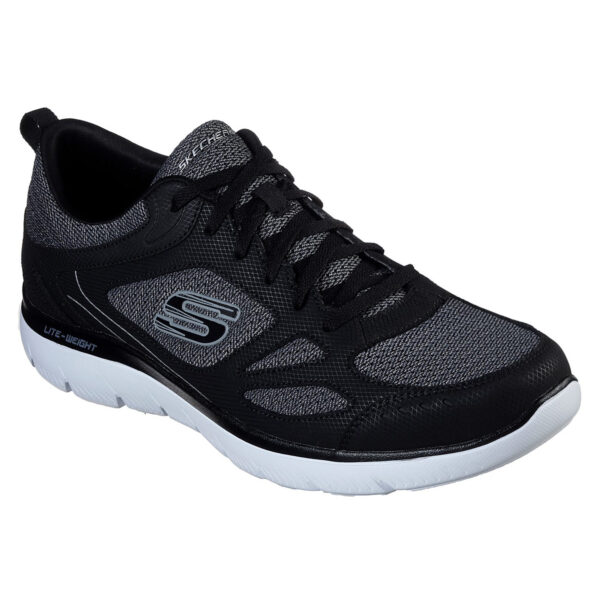 Skechers SPORT MENS SUMMITS SOUTH RIM Sneakers Herren Schwarz