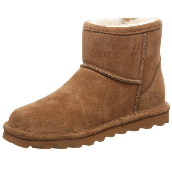 BEARPAW Alyssa Damen Winterstiefelette Lammfellstiefel Boots 2130W Hickory II