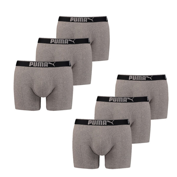 Puma Herren Boxershort Lifestyle Sueded Cotton 6 er Pack