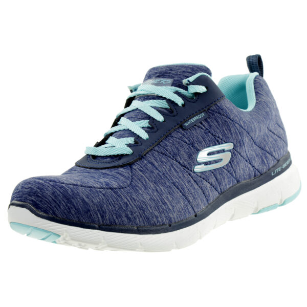 Skechers Sport Womens FLEX APPEAL 3.0 JER'SEE Sneakers Women Blau