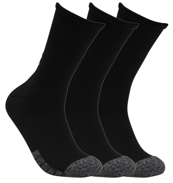 3 Paar Under Armour HeatGear Crew Socken Unisex Sportsocken