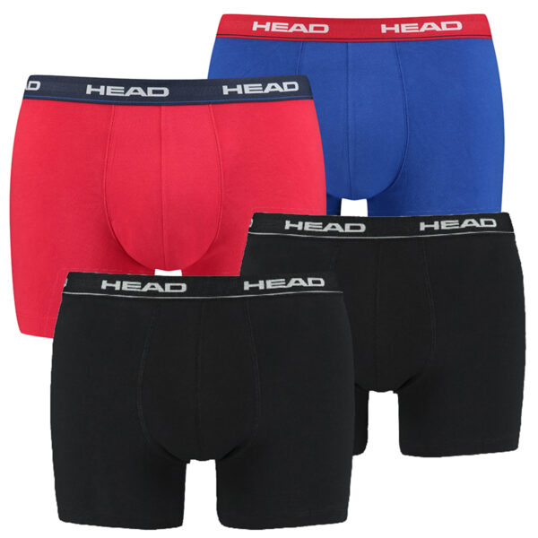 4 er Pack Head Herren Boxer Boxershorts Basic Pant Unterwäsche