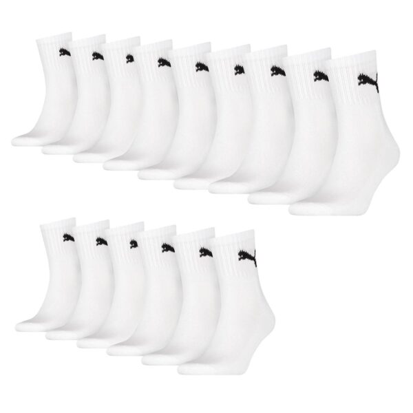 15 Paar Puma Socken Short Crew Sportsocken Tennis Socken Unisex