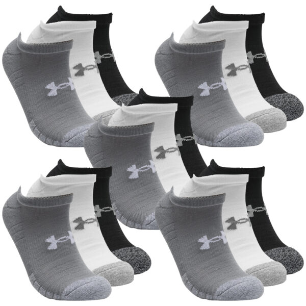 15 Paar Under Armour HeatGear No Show Sneaker Socken Unisex Kurzsocke