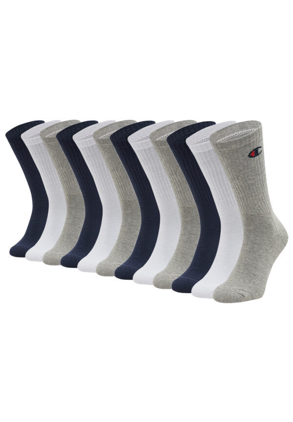 12 Paar Champion Crew Socken Gr. 35 - 46 Unisex Tennissocken U24558