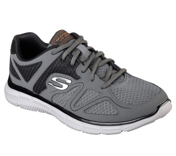 Skechers Sport Mens VERSE FLASH POINT SNEAKERS Men Grau