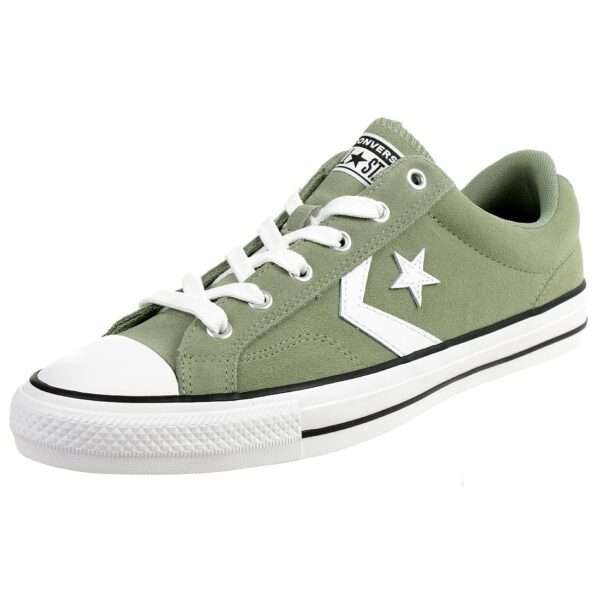 Converse STAR PLAYER OX Schuhe Sneaker Wildleder Olive 165463C