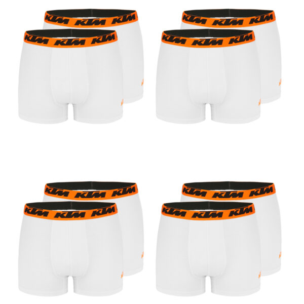 KTM by FREEGUN Boxershorts für Herren Unterwäsche Pant Men´s Boxer 8 er Pack