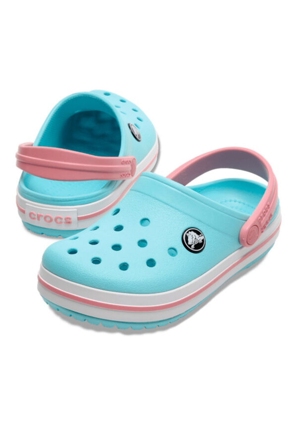 Crocs Kids Crocband Clog Unisex Kinder Schuhe Sandalen 207006 Türkis