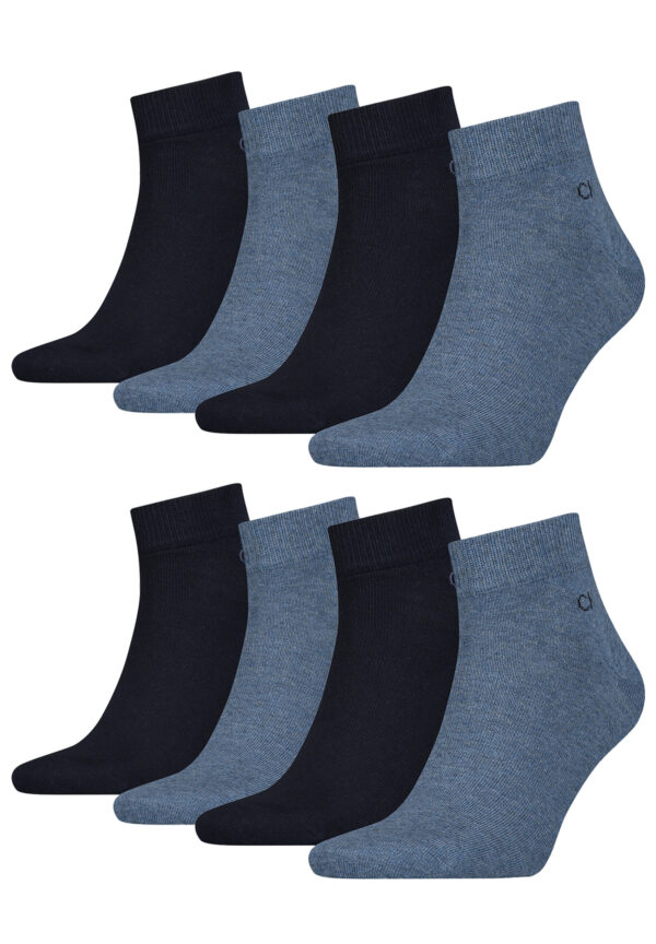 Calvin Klein Quarter Sneaker Socken Herren Kurzsocke 8 Paar