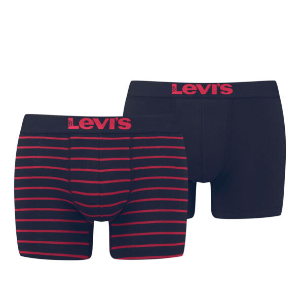 2er Pack Levis Men Vintage Stripe YD B Boxer Brief Boxershorts Unterhose Pant Un...