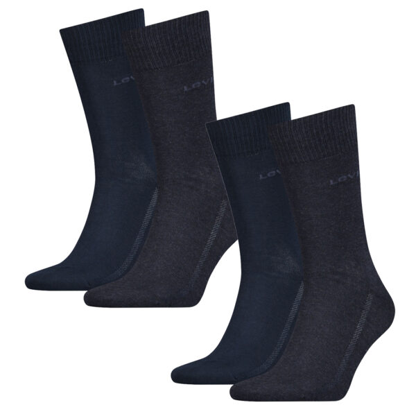 4 Paar Levis 168SF Regular Cut Socken Unisex Strümpfe 993053001