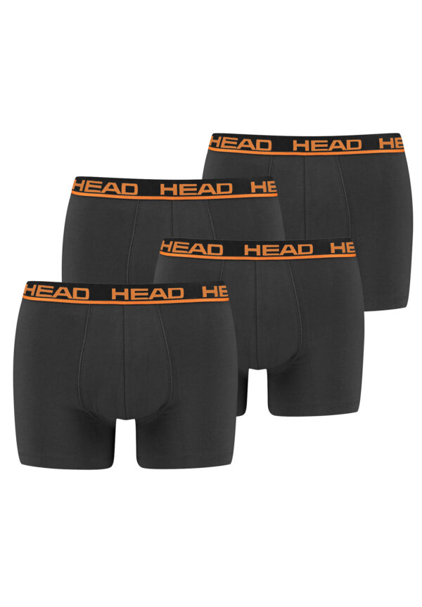 Head Herren Basic Boxer Pant Shorts Unterwäsche Unterhose 4 er Pack