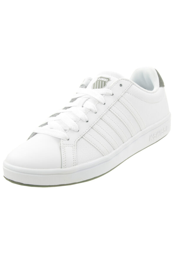 K-SWISS Court TIEBREAK Herren Sneaker Sportschuh 07011-148-M Weiß/Grau