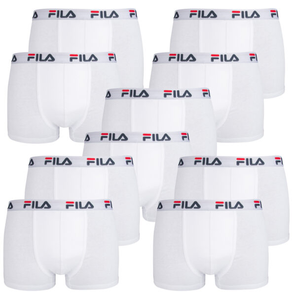 10er Pack Fila Herren Urban Boxershorts Unterwäsche Boxer FU5016