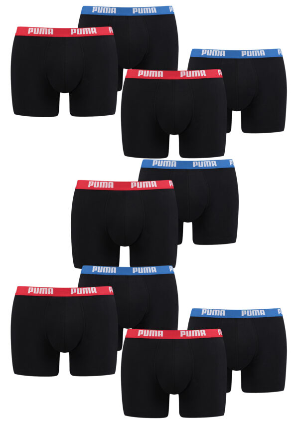 10 er Pack Puma Boxer Boxershorts Men Herren Unterhose Pant Unterwäsche