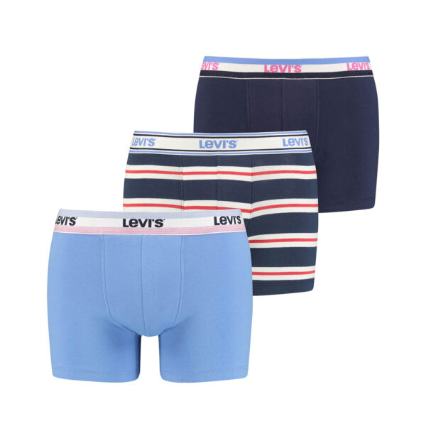 3 er Pack Levis Boxer Brief Herren LOGO Boxershorts Unterhose Pant Unterwäsche G...