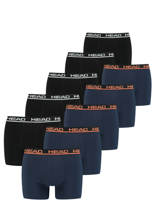 HEAD Herren Men's Basic Boxers Boxer Shorts 10 er Pack