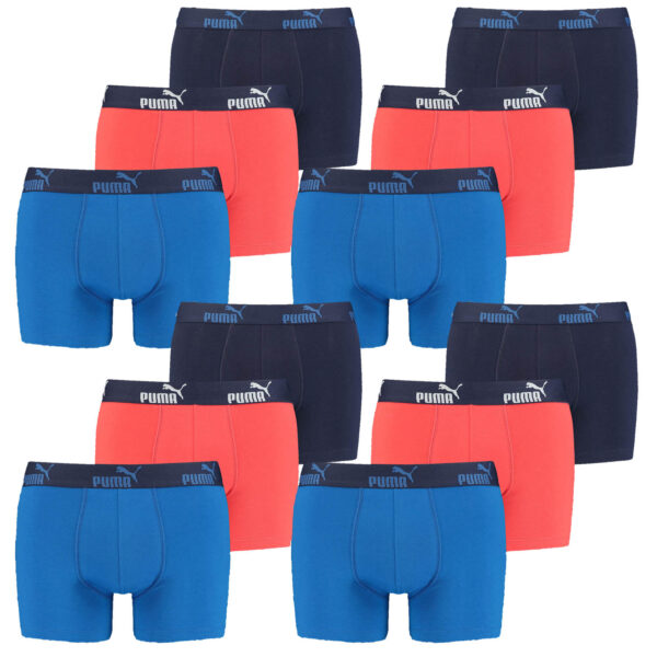 12 er Pack Puma Boxer Boxershorts Herren Unterwäsche sportliche Retro Pants