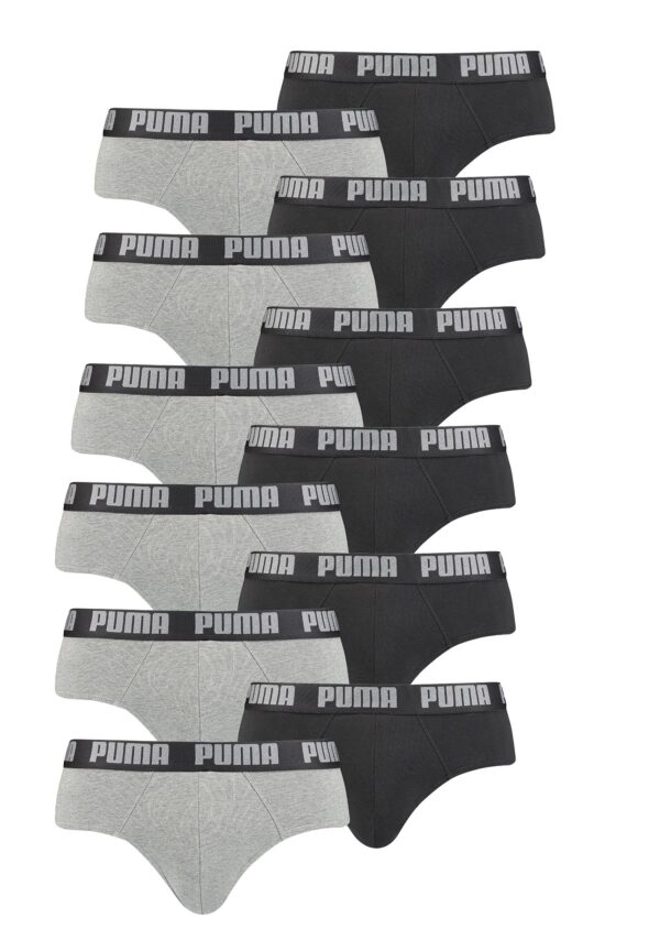 Puma Basic Brief Men Herren Unterhose Pant Unterwäsche 12er Pack