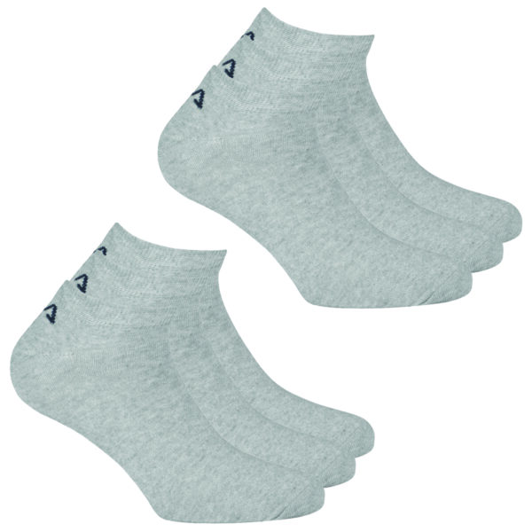 6 Paar Fila Unisex Invisible Sneakersocken Socken F9100