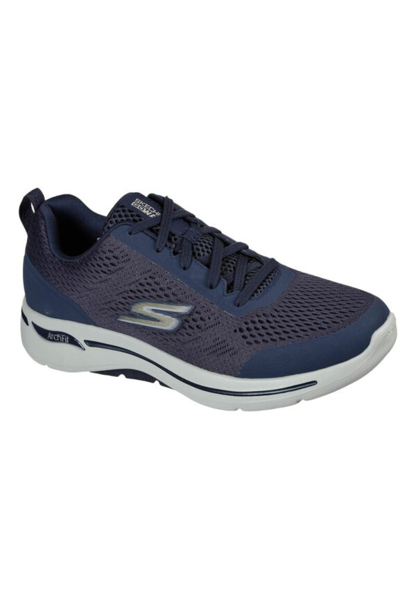 Skechers GO WALK ARCH FIT Sneakers Herren Schuhe 216116 NVGD Blau