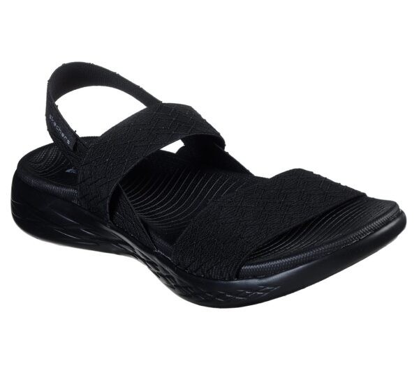 Skechers O-T-G Womens Sandals ON-THE-GO 600 GIRLS TRIP Sandalen Women Schwarz