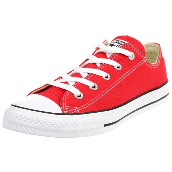 Converse CTAS OX Kinder Sneaker Chuck unisex KIDS Junior canvas rot 3J236C