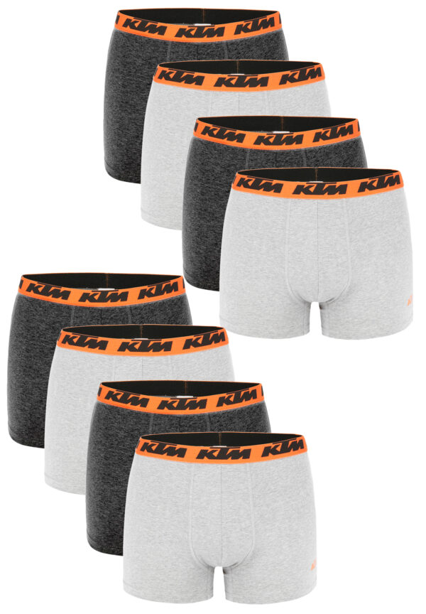 KTM by FREEGUN Boxershorts für Herren Unterwäsche Pant Men´s Boxer 8 er Pack