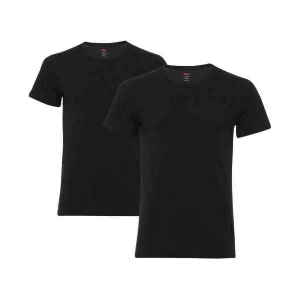 2 er Pack Levis Crew T-Shirt Men Herren Unterhemd Rundhals