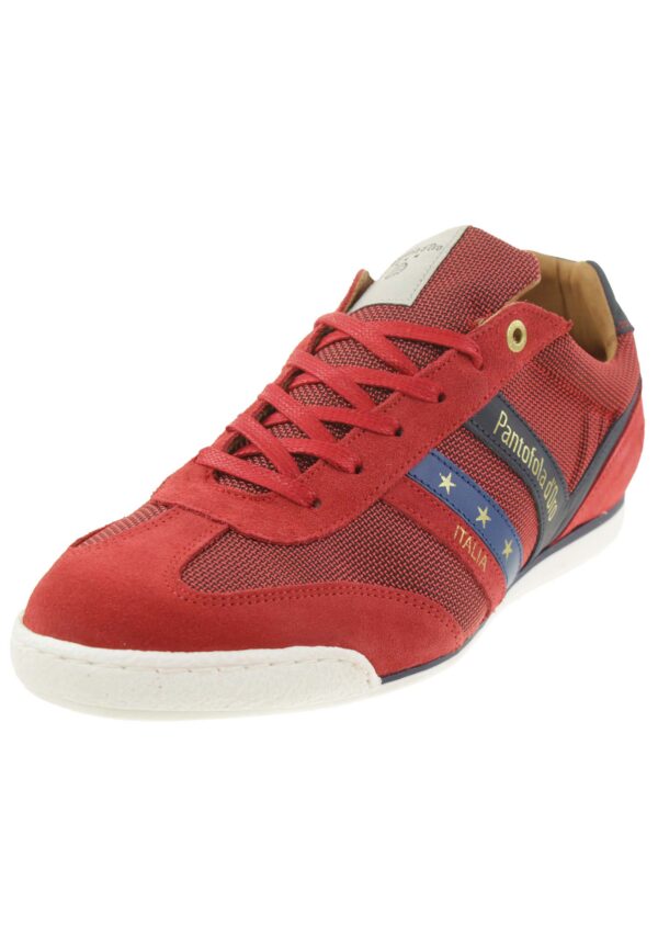 Pantofola d' Oro VASTO N UOMO LOW Herren Leder Sneaker 10221039 rot