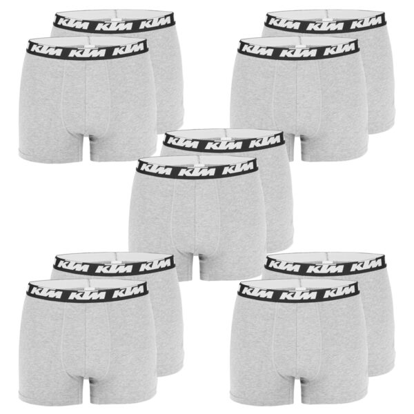 KTM by FREEGUN Boxershorts für Herren Unterwäsche Pant Men´s Boxer 10 er Pack