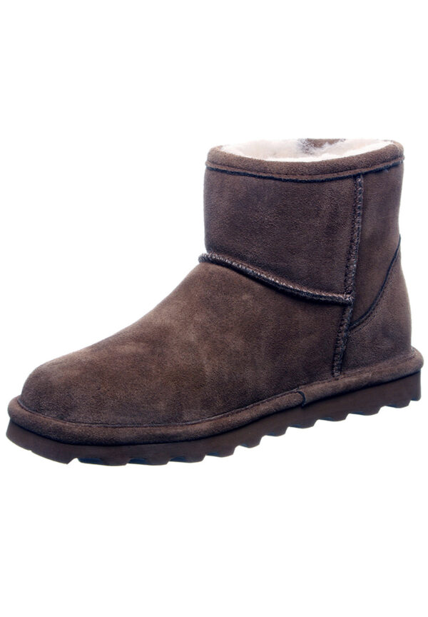 BEARPAW Alyssa Damen Winterstiefelette Lammfellstiefel Boots 2130W Chocolate