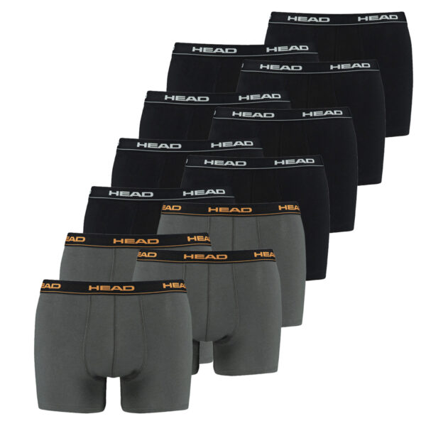 12 er Pack Head Herren Boxer Boxershorts Basic Pant Unterwäsche