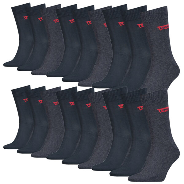 18 Paar Levis 168SF Regular Cut Unisex Socken Sneakersocken Strümpfe 903052001