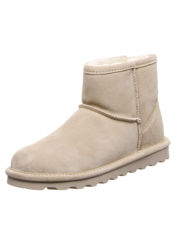 BEARPAW Alyssa Damen Winterstiefelette Lammfellstiefel Boots 2130W Mushroom