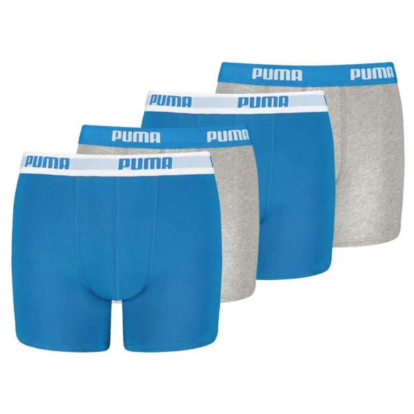 Puma Boxershorts Jungen Kinder Unterhose Unterwäsche 4 er Pack