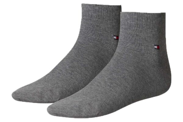 2 Paar TOMMY HILFIGER Herren Quarter Socken Gr. 39 - 46 Business Sneaker Socken