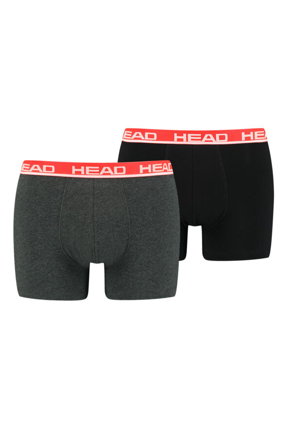 Head Herren Basic Boxer Pant Shorts Unterwäsche Unterhose 2 er Pack