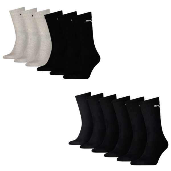 12 Paar Puma Socken Cush Crew Sportsocken Tennis Socken Unisex