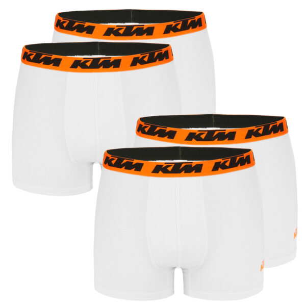 KTM by FREEGUN Boxershorts für Herren Unterwäsche Pant Men´s Boxer 4 er Multipac...