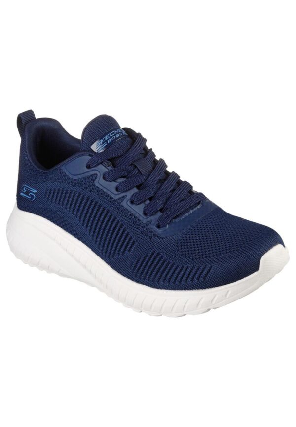 Skechers Sport BOBS SQUAD TOUGH TALK WIDE FIT Sneakers Women blau 117209