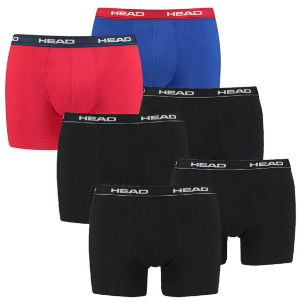 6 er Pack Head Herren Boxer Boxershorts Basic Pant Unterwäsche